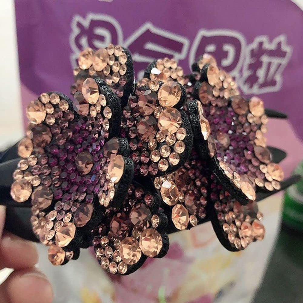 ラインストーン付きヘアクロークリップ ラインストーン付きヘアクロークリップ