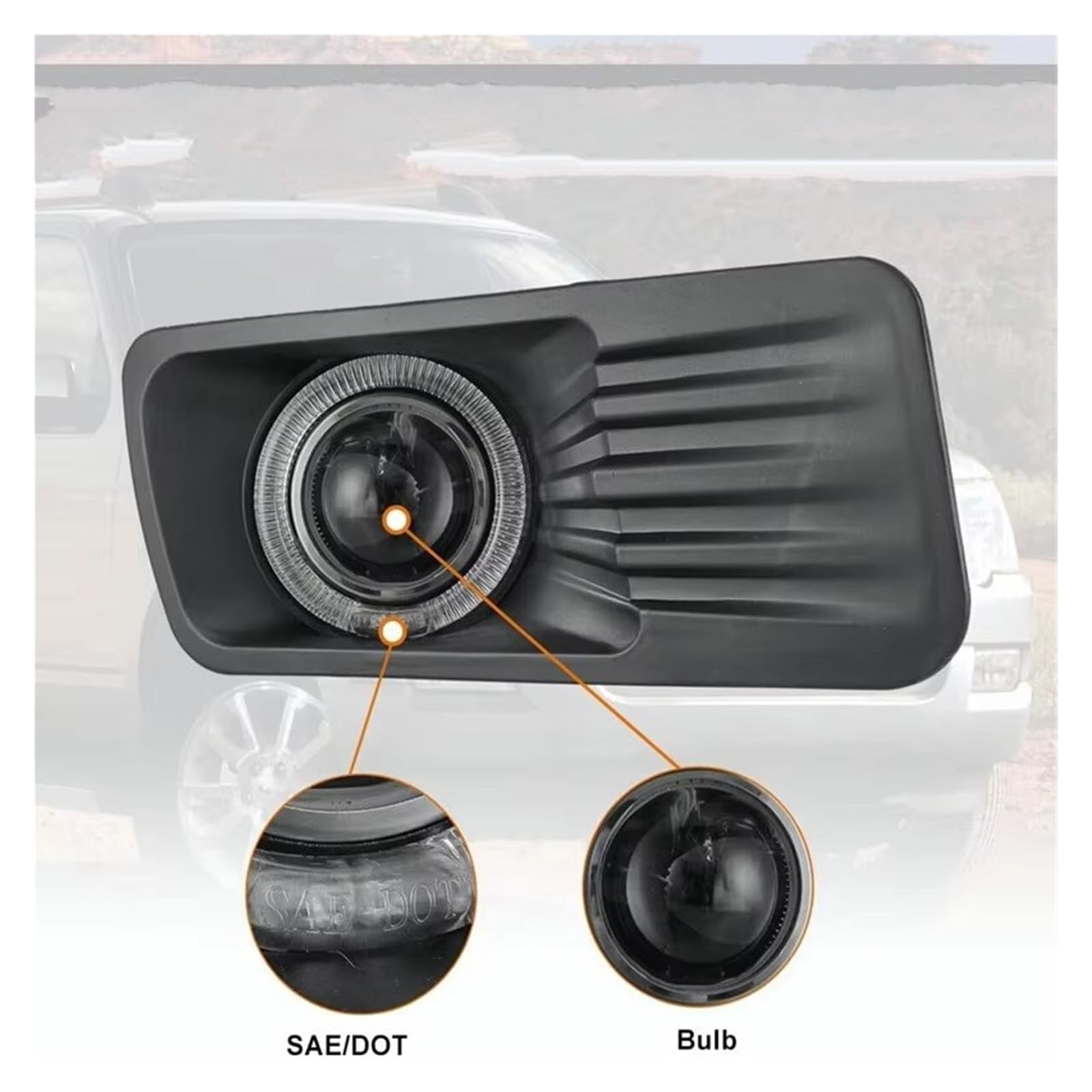 Phare Antibrouillard Avant Avec Ampoule Halogène Pour Ford Pour Explorer 2006-2010 Pour Sport Trac 2007-2010 Phare Antibrouillard