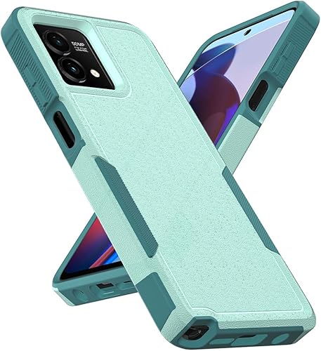 Funda para Moto G Stylus 5G 2023 funda protectora de doble capa resistente para teléfono celular, a prueba de golpes, con protector de pantalla,
