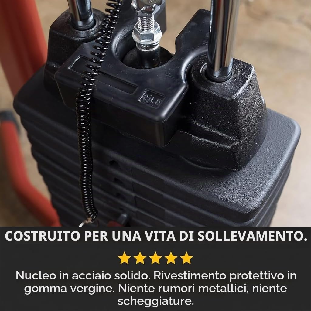 Body-Solid Tools Adattatore per dischi da 5 lb / 2,27 kg