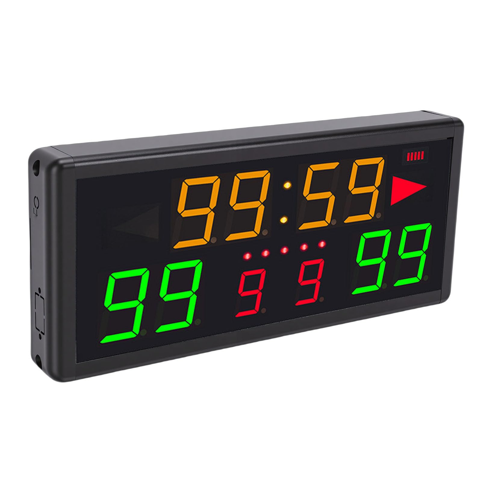 Jectse Marcador Electrónico de Baloncesto, Tablero Digital Portátil de 10
