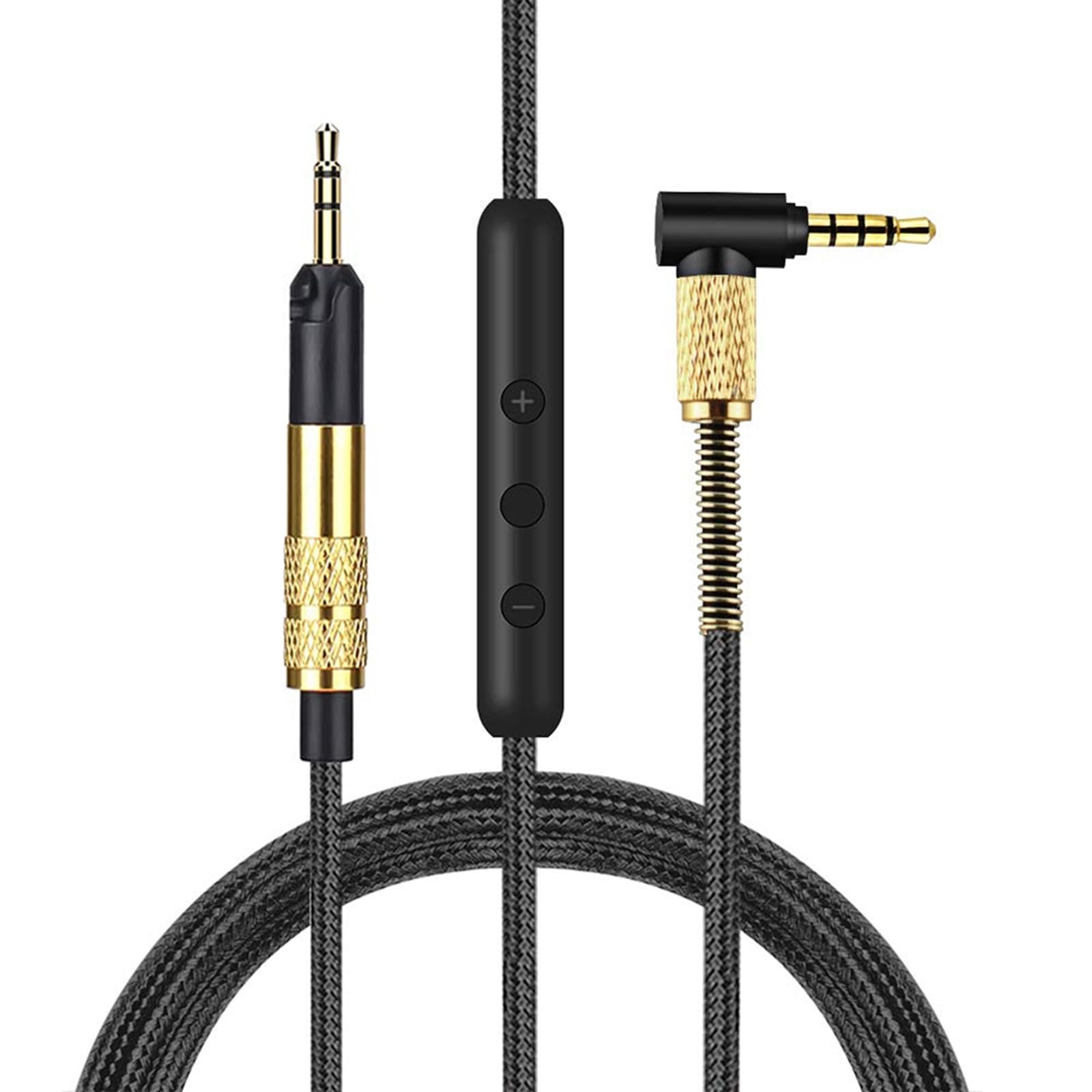 Ljmyy 2.5mm to 3.5mm Earphone Cable for HD598/HD599/HD558/HD518/HD599 Cord Wear resistant Cord in line Control