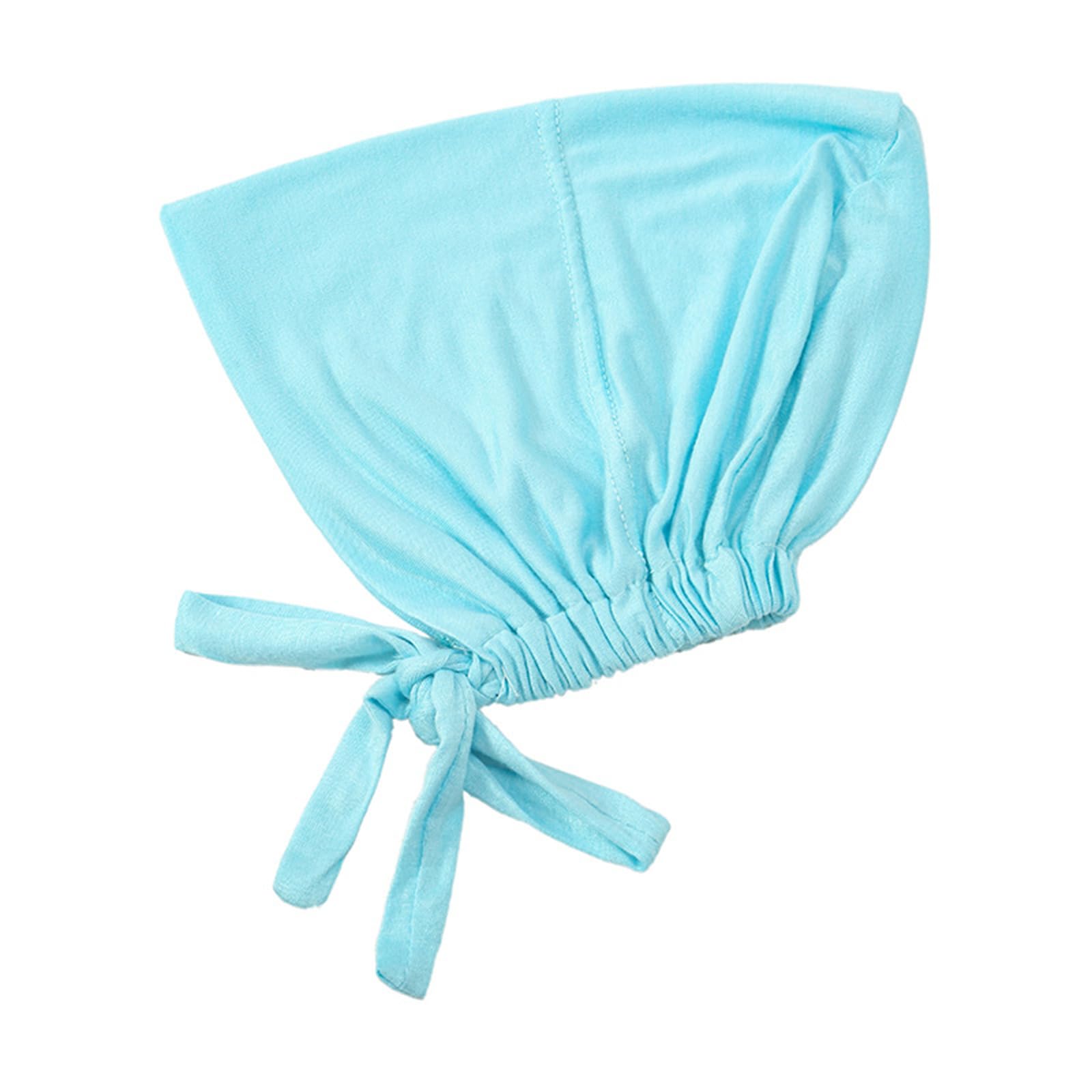 XuQiZZpp Soft & Breathable Hijab Hat Elastic Tie Back Bonnet Religous Headwrap for Women Enjoy Comfort and Fashion