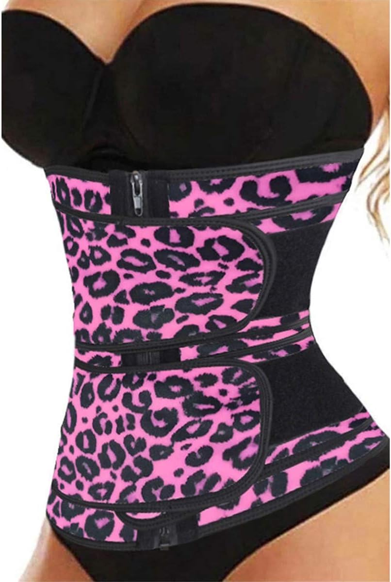 Damski Pas Wyszczuplający Talię, Modelujący Sylwetkę, Sportowy Pas Treningowy, Pas Modelujący Saunę., Purple, XL