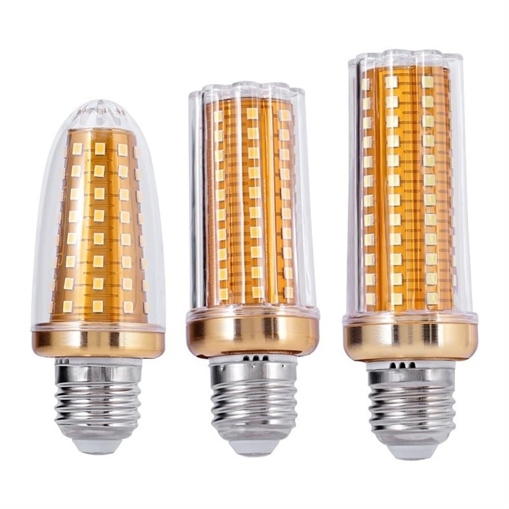 Żarówki LED, 20 sztuk, E27/E14, AC85-265 V, oświetlenie gospodarstwa domowego, lampa kolbowa, ciepła biel, trójkolorowe światło świecy wiszącej