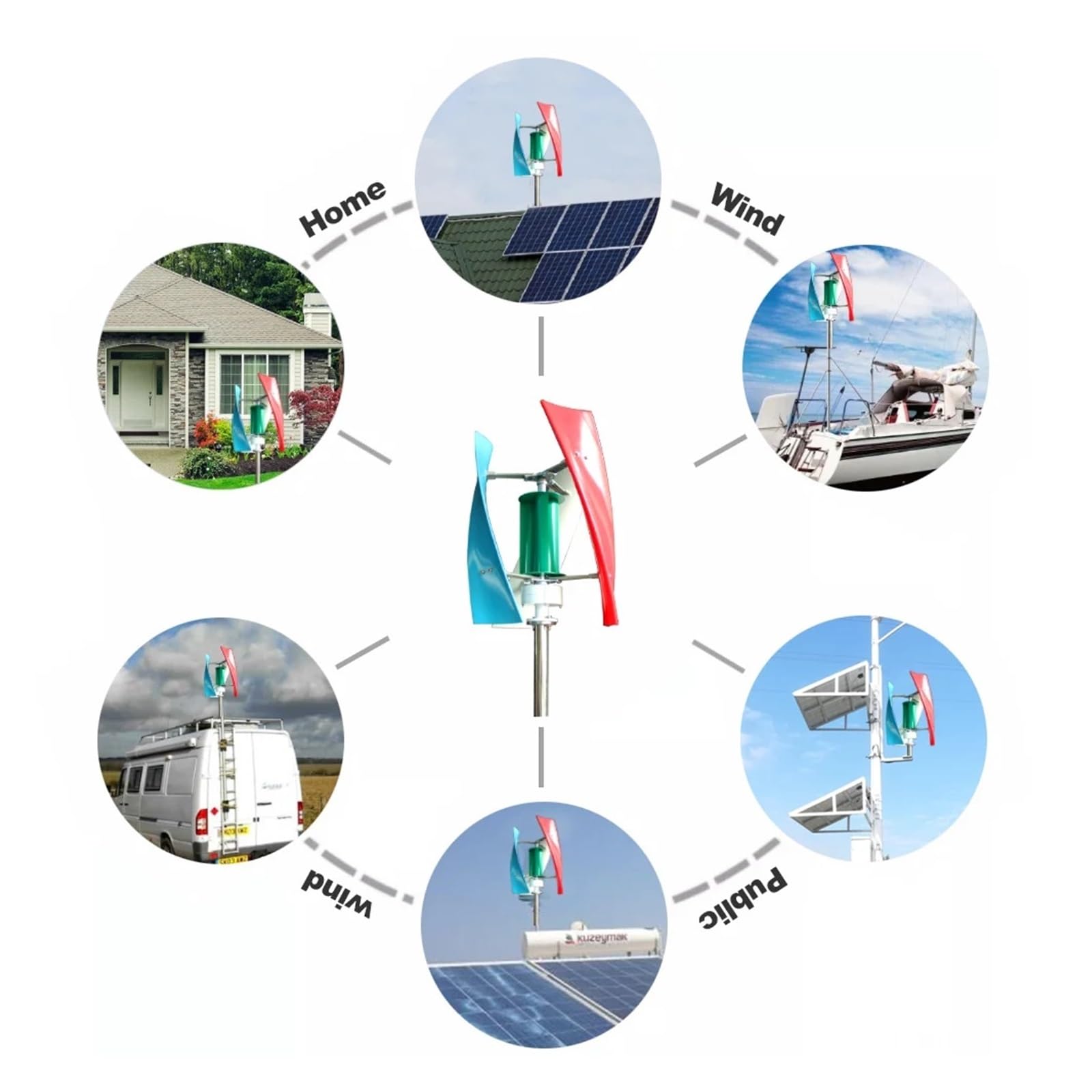 Windgenerator 1kw Innerer Luftkanal 800w 1000w Kleine Freie Energie Windturbine Power Permanent Maglev 12v 24v Mit MPPT-Controller für Zuhause, Boot, Marine, Garten(White,Without Controller,24V)