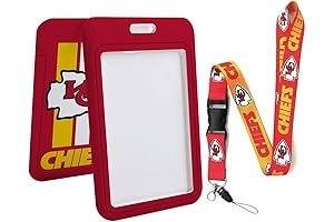 Football ID Badge Holder with Chief Lanyard