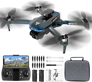 Dron motor sin escobillas, 90° ajustable 4K FPV, control de aplicación, tiempo de vuelo de 40 minutos, evitación de obstáculos en interiores, posicionamiento de flujo óptico, fotografía de gestos