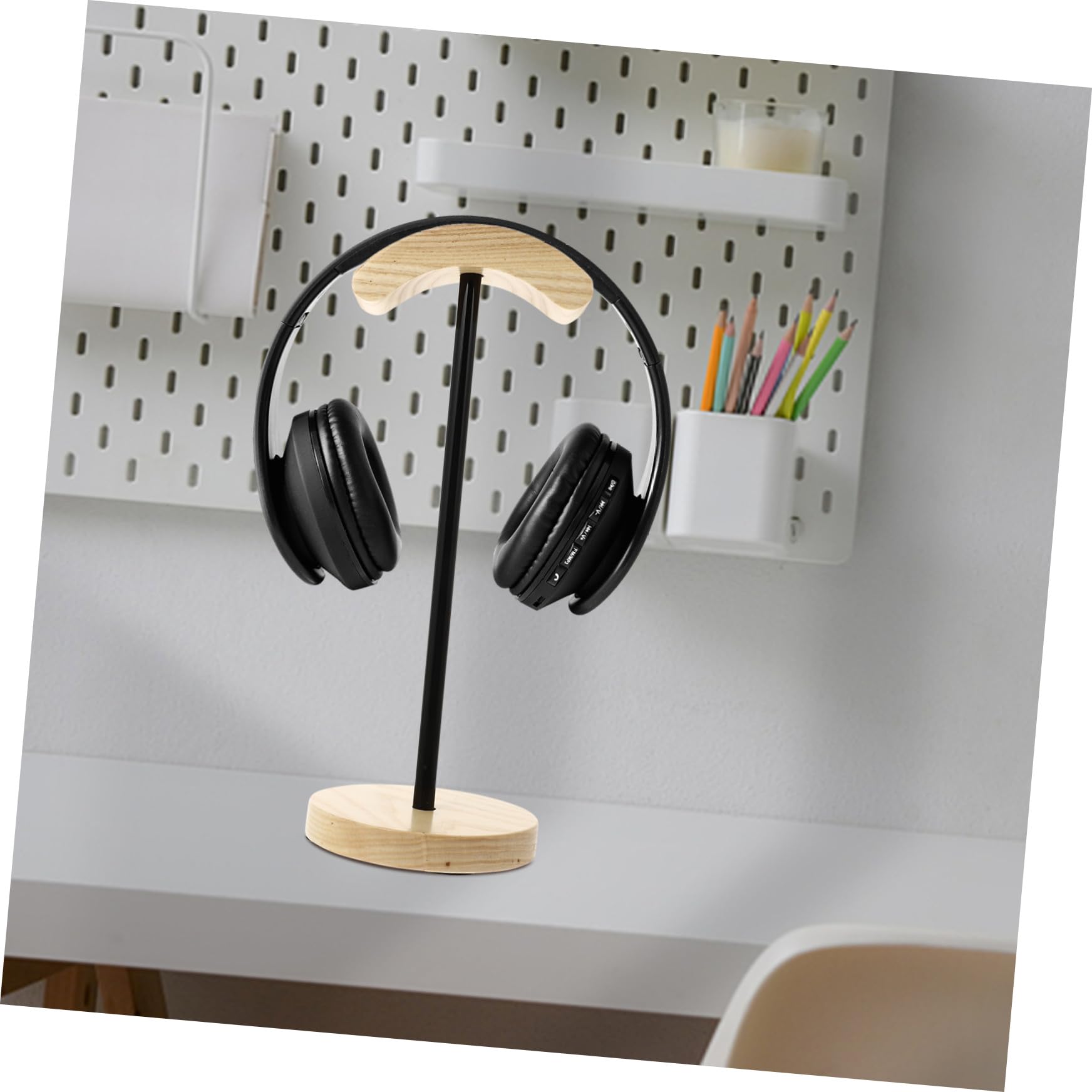 Uonlytech Supporto Per Cuffie Organizer Da Scrivania Per Cuffie Gaming e Auricolari Design Unico e Pratico Stabilità e Durabilità Eccellenti