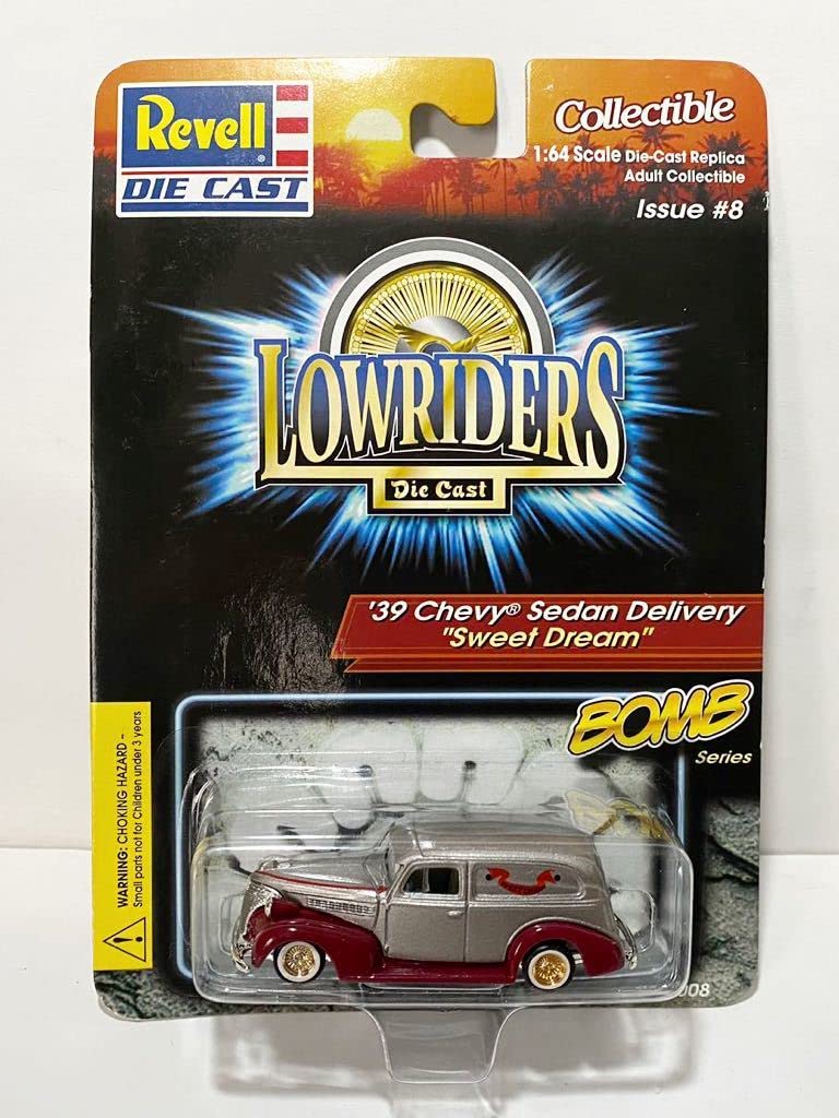 レベル　ローライダー　‘39 Chevy  Sedan Delivery Amazon | Revell 1/64 LOWRIDERS DieCast '39 CHEVY SEDAN DELIVERY