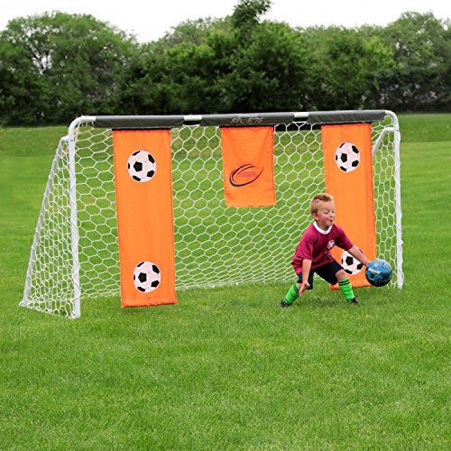 Skywalker Sports 9’ X 5’ Soccer Goal With Practice Banners #TOP3