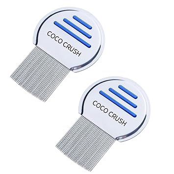 Coco Crush Lice Treatment Comb - Natural Solution for Head Lice Removal (One Size, 1)