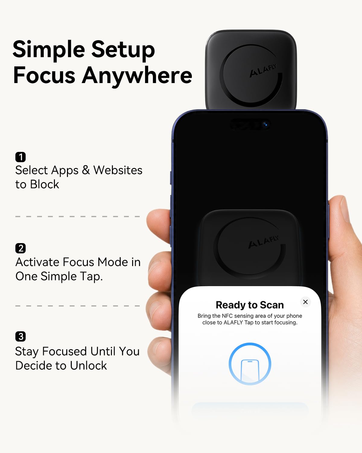 [Paquete de 2 Bloqueo de Teléfono para iPhone – Phone Access Blocker Device [Sin suscripción], Reduce el Tiempo de Pantalla y Mejora Concentración y Productividad