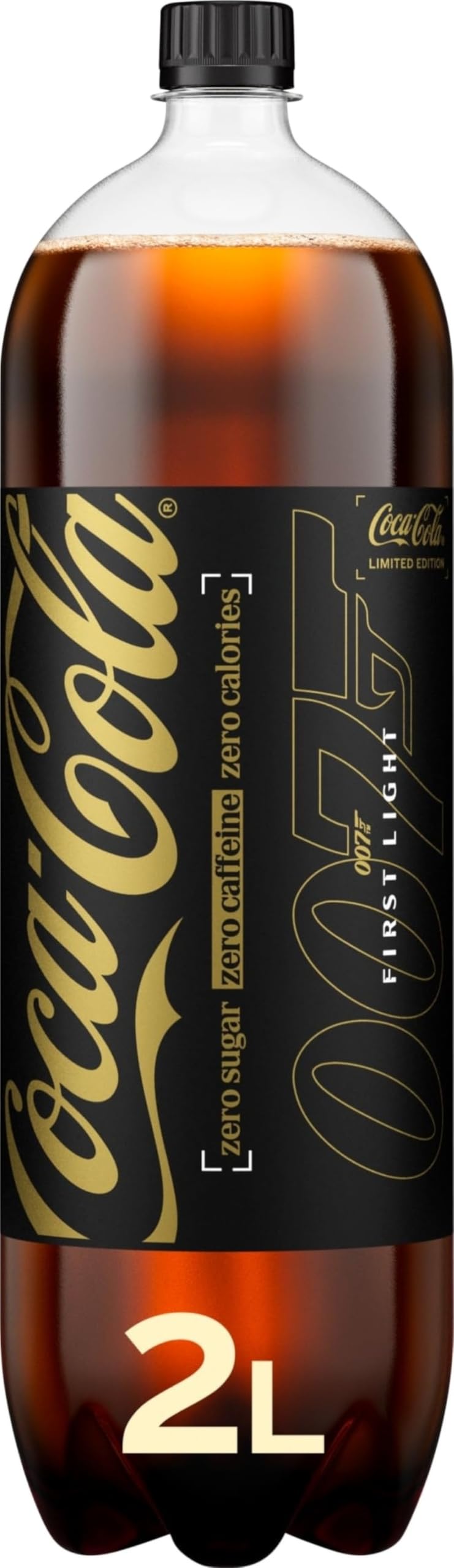Coca-Cola Zero Sugar Zero Caffeine Soft Drink Bottle, 2L