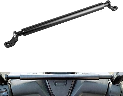 Miniatura 4 de Qiilu Extensor de manillar de motocicleta, barra de equilibrio CNC de aleación de aluminio, manillar de refuerzo extendido, soporte de montaje para
