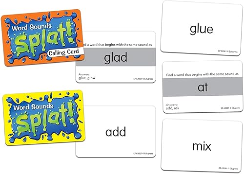 Miniatura 2 de Teacher Created Resources Sonidos de principio y final Splat Grados de juego K-2 (EP62061)