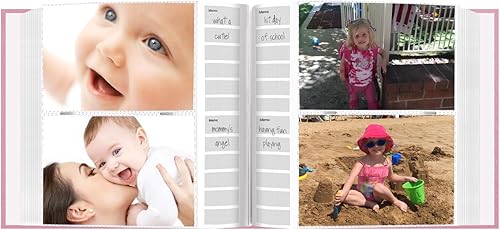 Miniatura 4 de Pioneer Photo Albums DA-200COLB Álbum de fotos rosa de 4 x 6 pulgadas