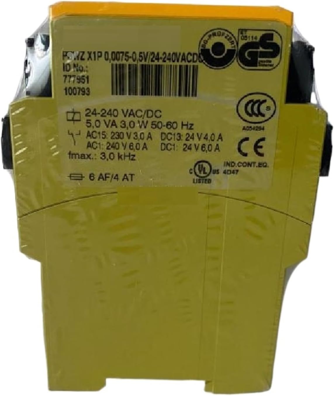 PSWZ X1P 777951 Relay Module 24-240V 2N/O 1N/C 2SC