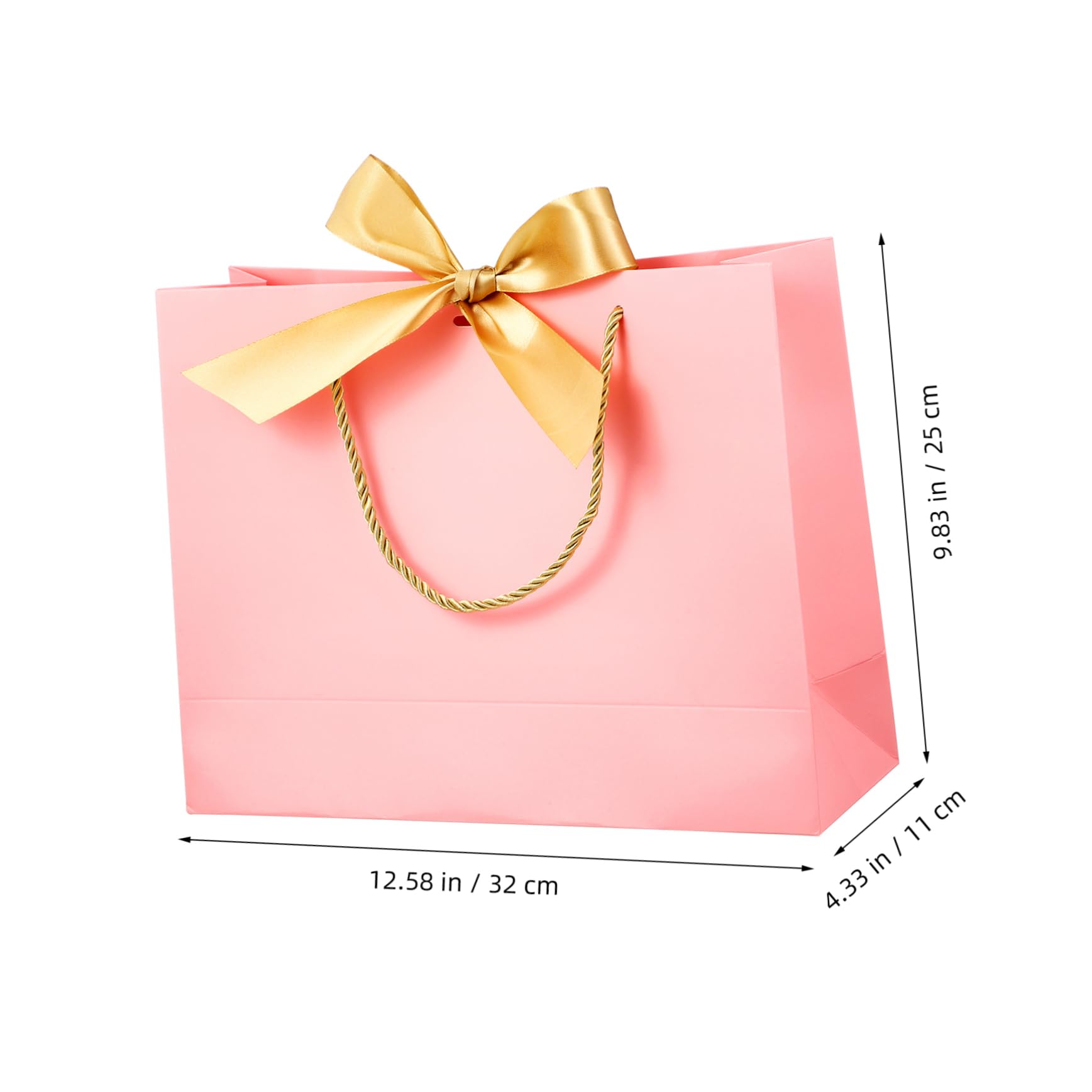 SOESFOUFU 10stücke Papiertüten Mit Griffen Geschenktüten Aus Papier Tragbare Einkaufstüten Für Partys Hochzeiten Feiern Und Shopping