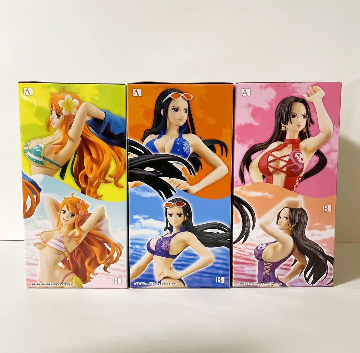 Amazon.co.jp: 未開3種セット ハンコックA& ナミ A& ニコロビン