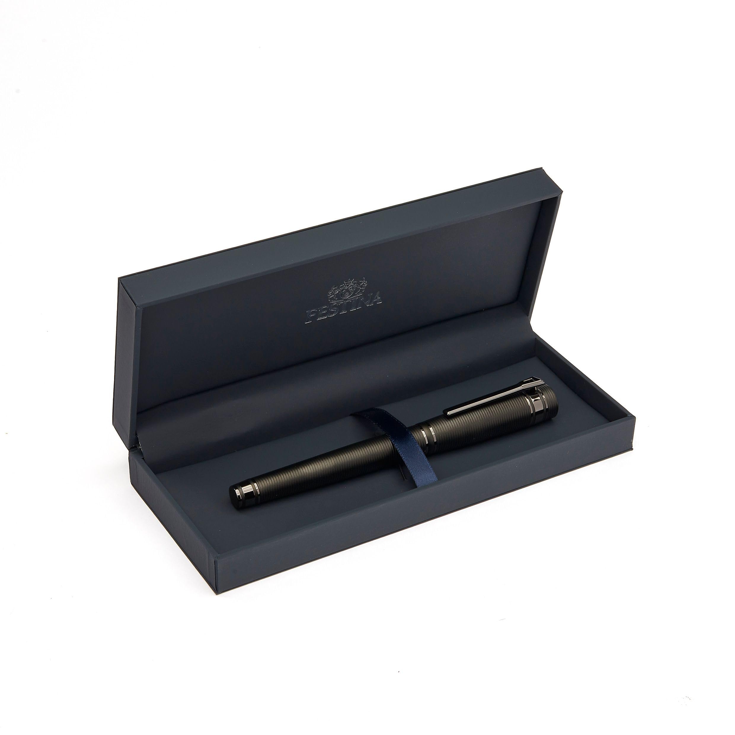 Festina Bold Stripe Rollerball Pen (Black) - Image 8