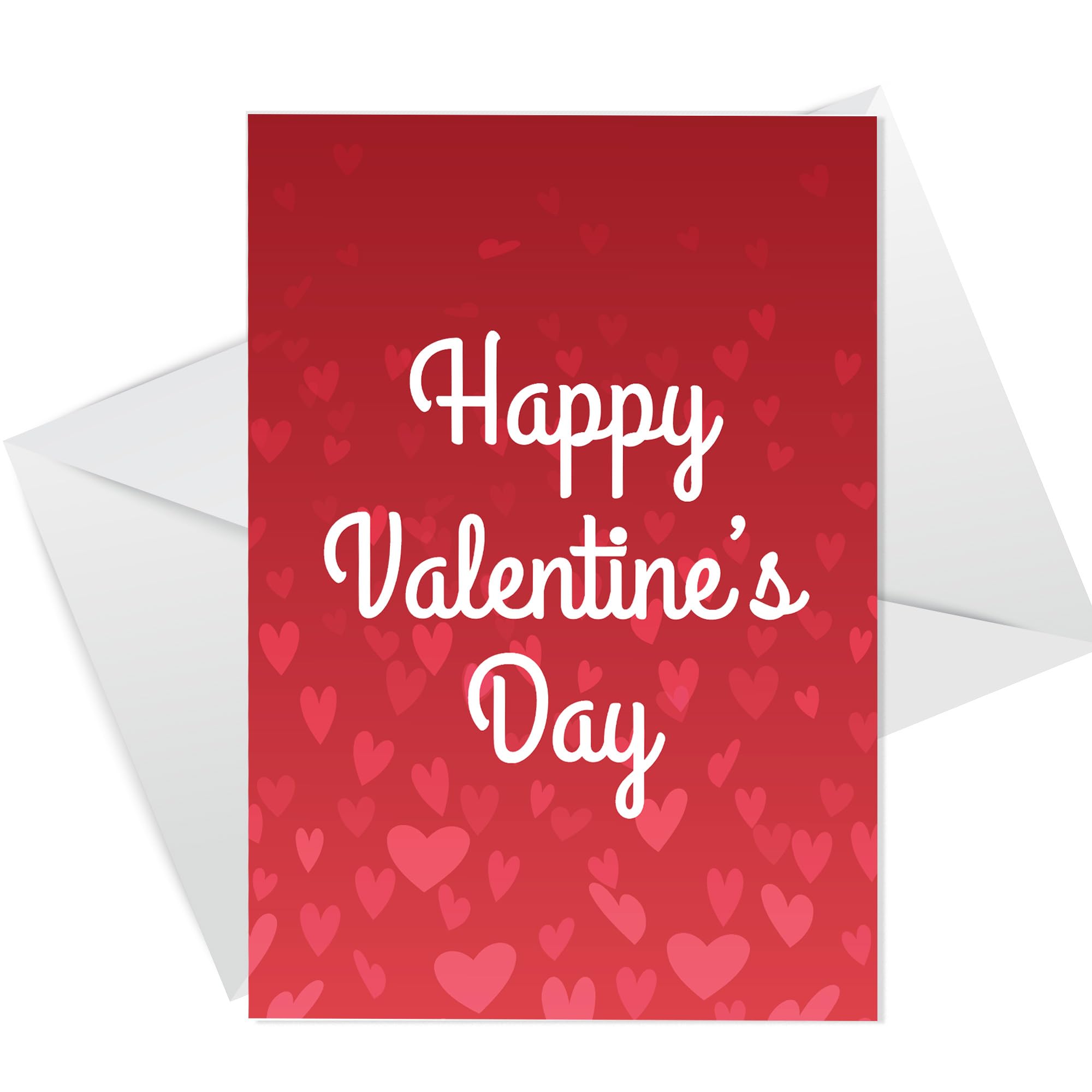 RED OCEAN Valentines Card For Him Her Romantic Card For Valentines For Your Partner Boyfriend Girlfriend Husband Wife Greetings Card With Envelope