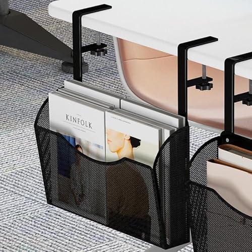 INLDY Under Desk Drawer Organizer Black