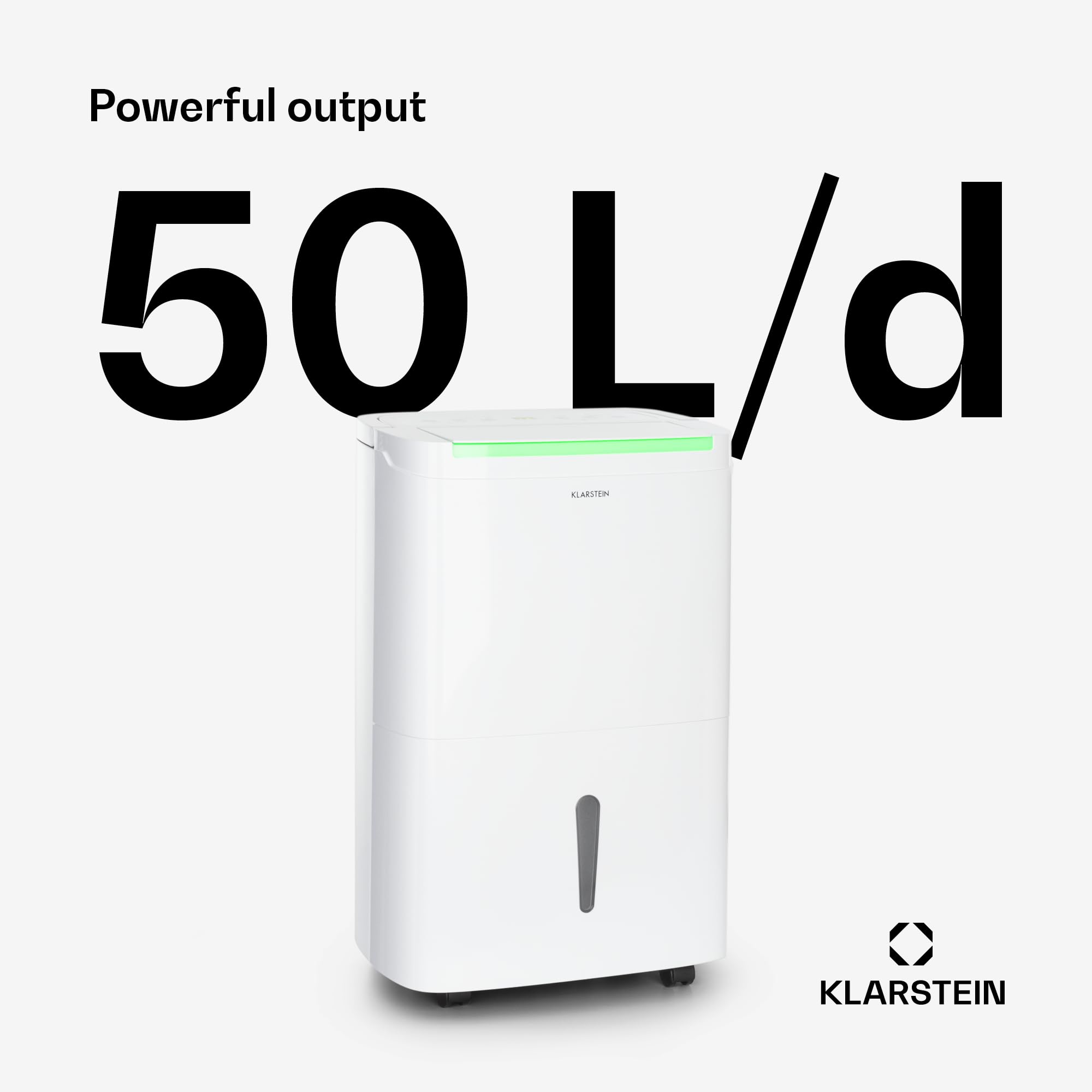 Klarstein DryFy Connect 80 Deumidificatore, 50 l pro Tag