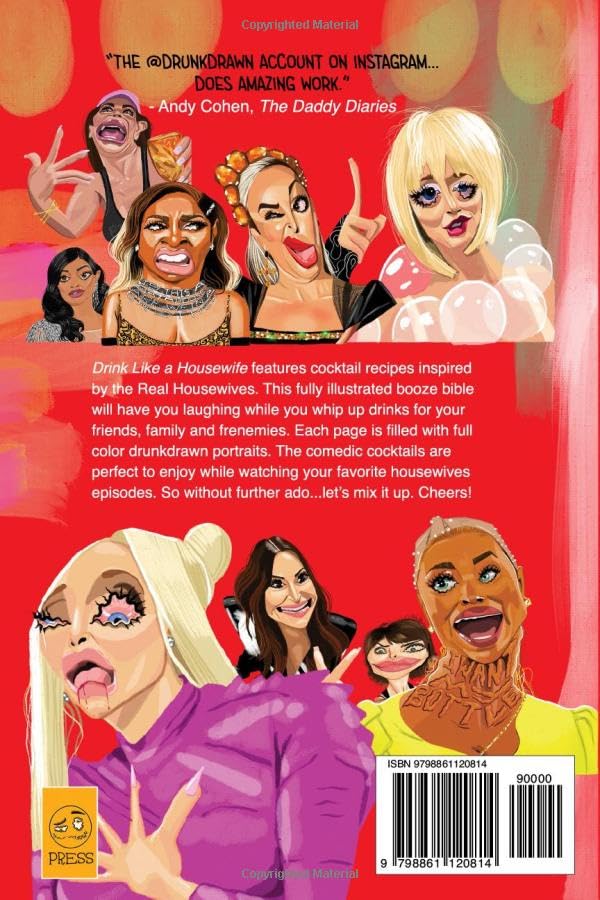 Vista 2 de Drink Like a Housewife Real Cocktail Recipes Paired with Intoxicating Art