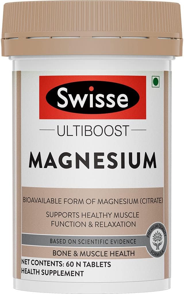 Magnesium For Muscle Recovery, Sound Sleep & Stress Relief - Australia'S No. 1 Magnesium Supplement - Supports Relaxing, Calming & Muscle Regenerative Sleep - 60 Tablets