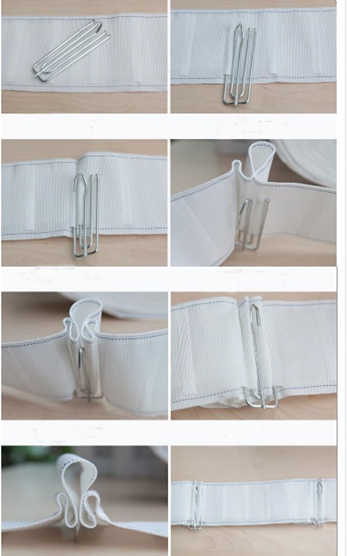 70mm Long 4-Prong Metal Pinch Pleat Curtain Hooks Silver Blue 100pcs (e9b9f1365b59e6099f7c7bbbf02a4e9d)