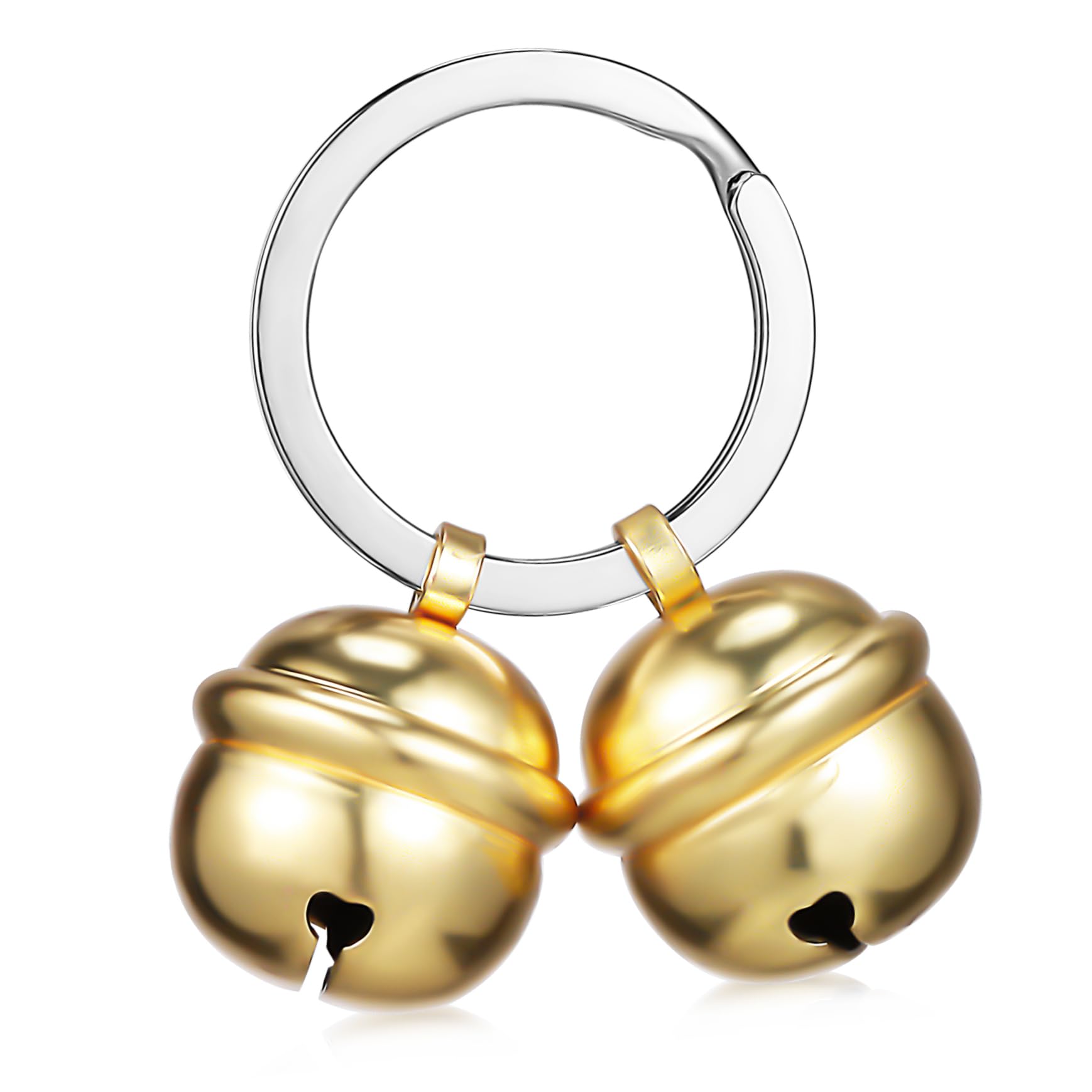 Angoily 1 set Dog Copper Pet Supplies Accessories Bells Collar Cat, medium, Copper