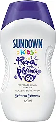 Protetor Solar Infantil Corpo e Rosto SUNDOWN® Praia e Piscina Kids FPS 60, 120mL