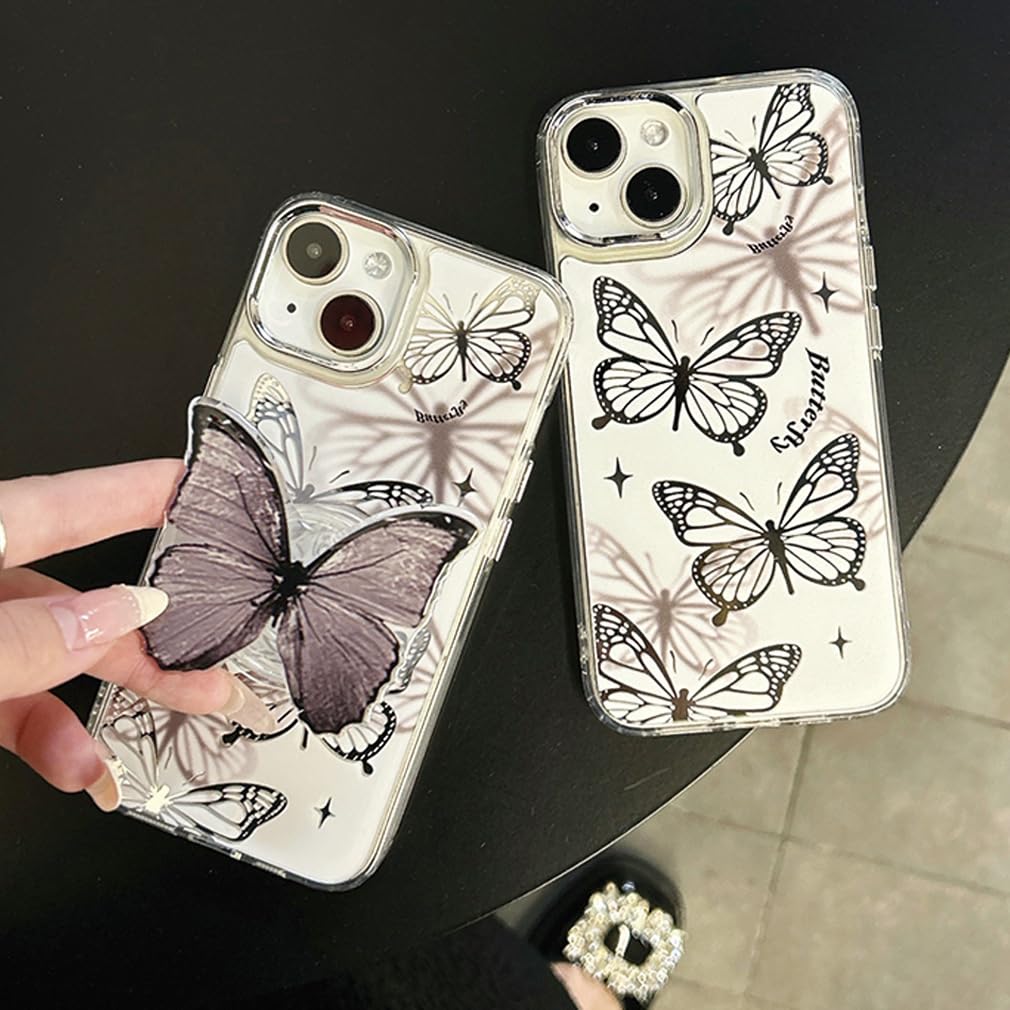 Amazon.co.jp: GREDINO iPhone 用 ケース 蝶 スマホケース iPhone 适用