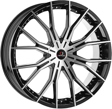 Cavallo CLV-36 18x8 4x100 4x114.3 +35 Cb 74.1 Gloss Black & Machined