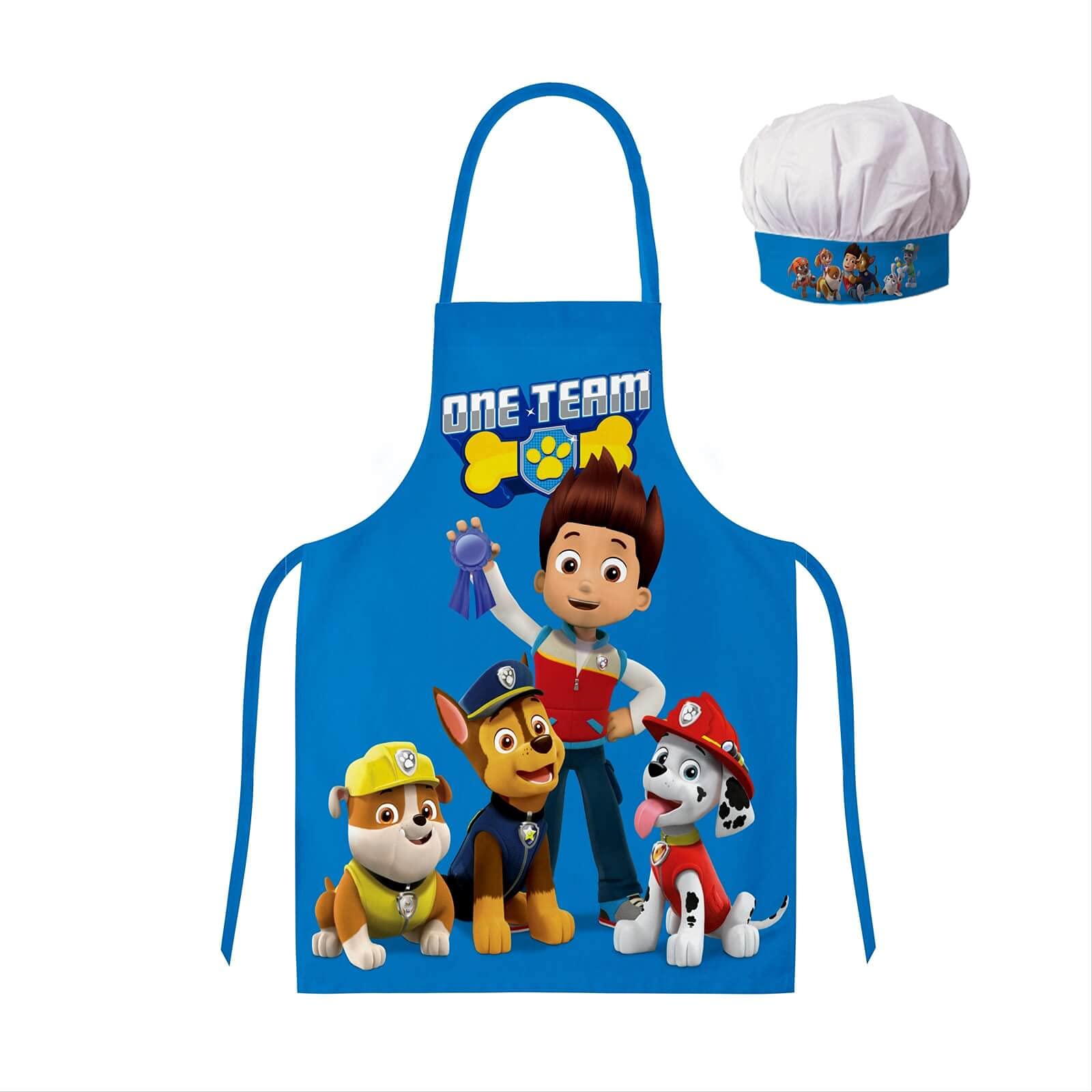 Brandmac Boys Blue Kids Apron Paw Patrol One Team (230009) One Size, One Size, Waist Unique, One Size