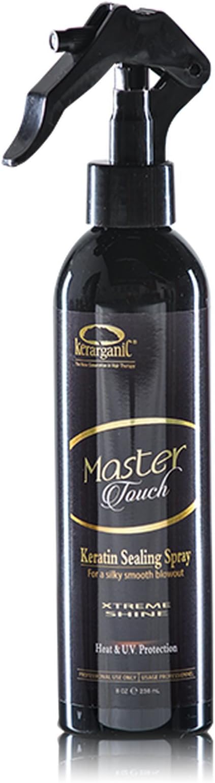 Master Touch Keratin Sealing Spray (8oz/236ml) - Designed to Reinforce Cuticle Sealing for Nutrient Retention after a Keratin Treatment