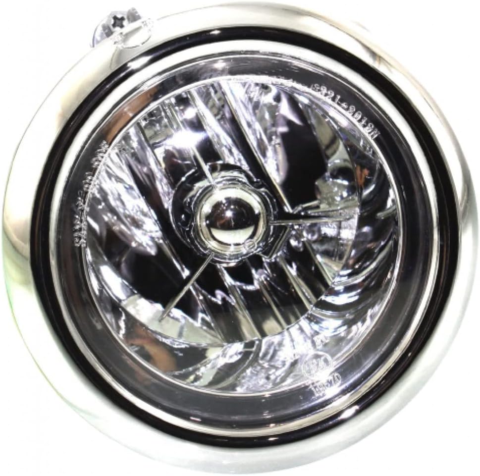 KarParts360 For Hyundai Santa Fe 2001-2006 Fog Light Assembly Driver OR Passenger Side | Single Piece | DOT Certified HY2592107N