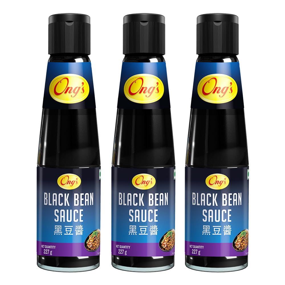 Ong's Black Bean Sauce, 227 grams, Pack of 3