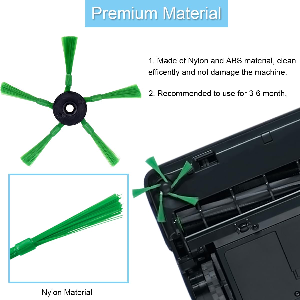 Amazon | EATBALE 対応Vorwerk Kobold VR200 VR300 ロボット掃除機用