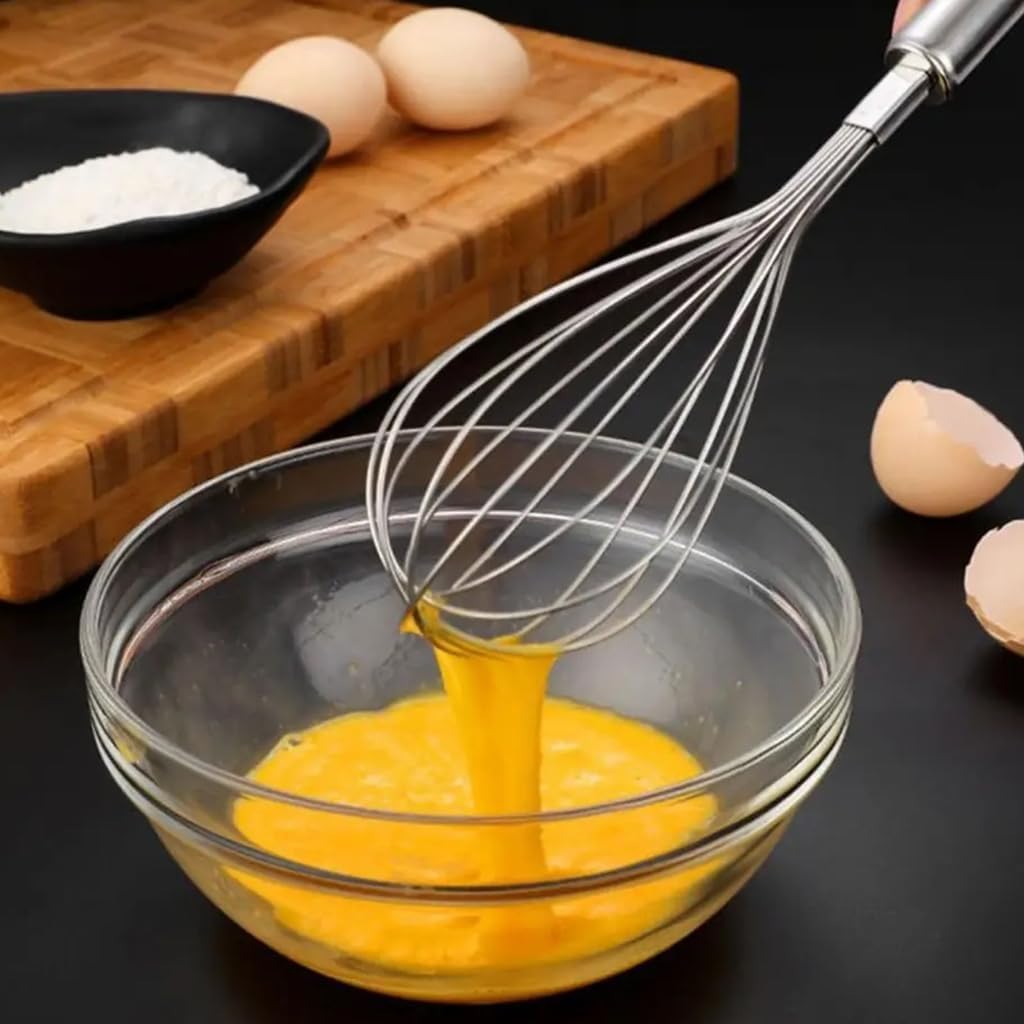 4 in 1 Rotating Hand Mixers Baking Tool Silicone Spatula Brush Kitchen Gadget