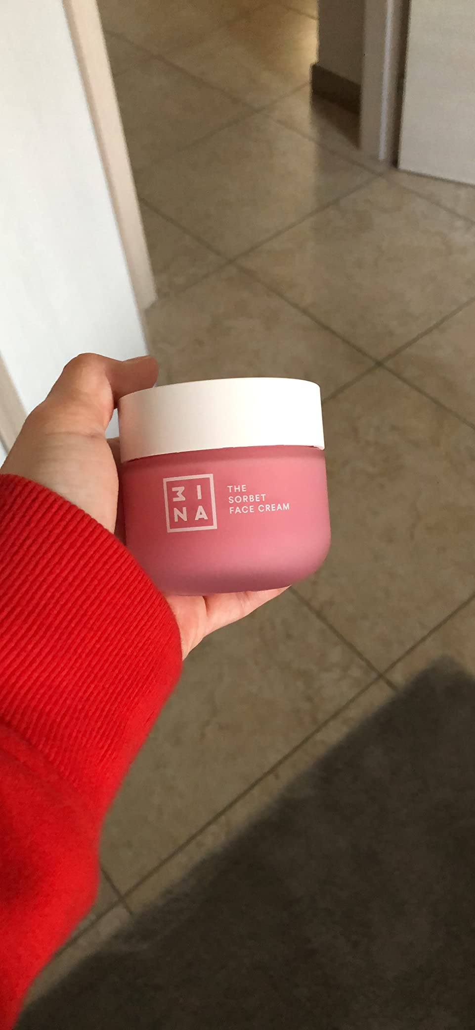 3INA MAKEUP - Vegan - Cruelty Free - The Sorbet Face Cream - Coral - Moisturizing - Soothing - Nourishing - Light Weight Texture