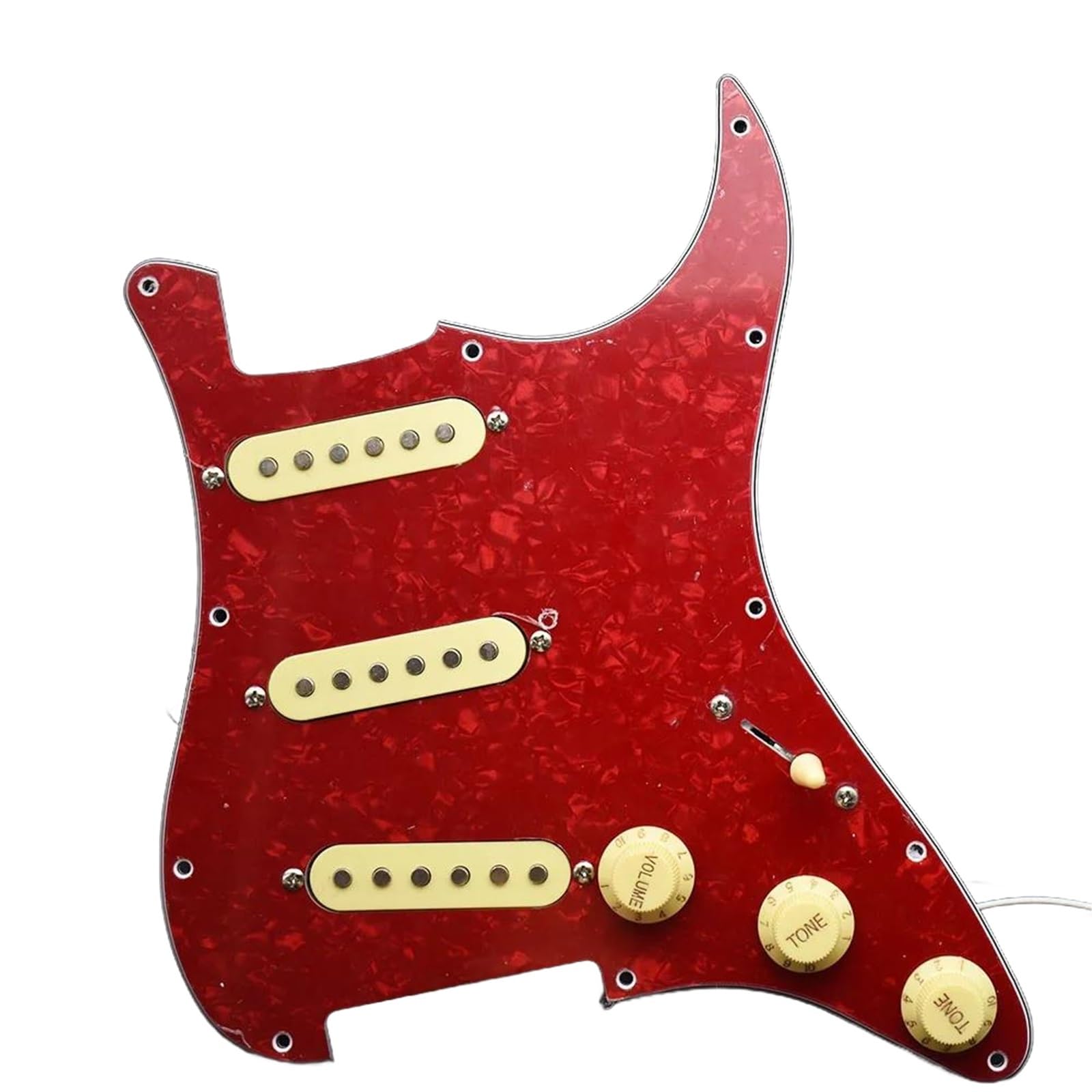 Pickguard Załadowany Do Gitary Przetworniki Pickguard Do Gitary Elektrycznej Z Pojedynczą Cewką