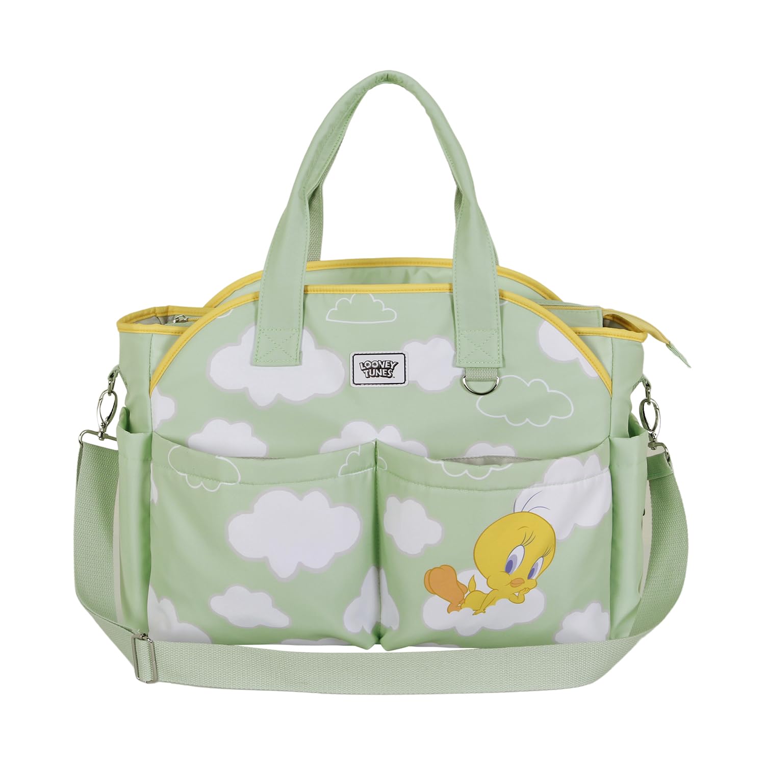 Looney Tunes Tweety (Titi) Clouds-Sac Poussette Bébé Mommy, Vert