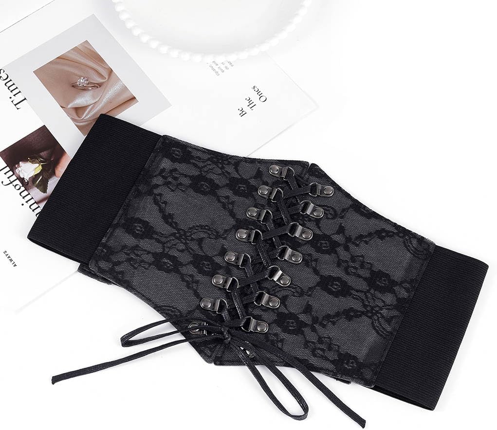 Urieo Lace Corset Belt for Women - Image 4