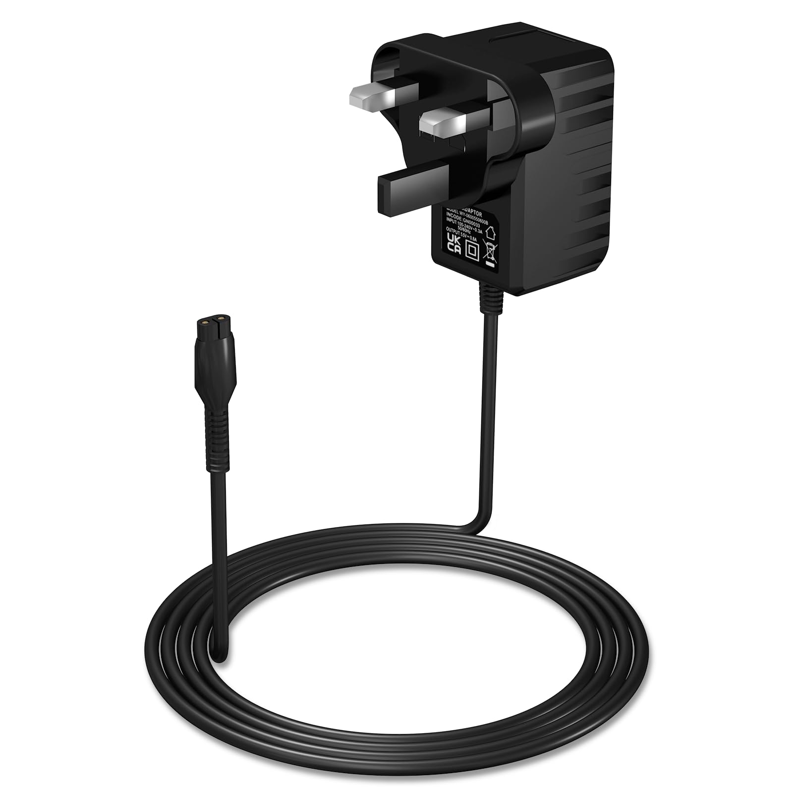 5.5V Charger for Karcher Window Vac ONLY fit for Karcher WV1,WV2,WV5,WV55,WV60,WV70,WV75,WV1 Plus,WV2 Plus,WV60 Plus,WV75 Plus,WV5 Premium,WV Classic Karcher Window Cleaner Charger Power Cord