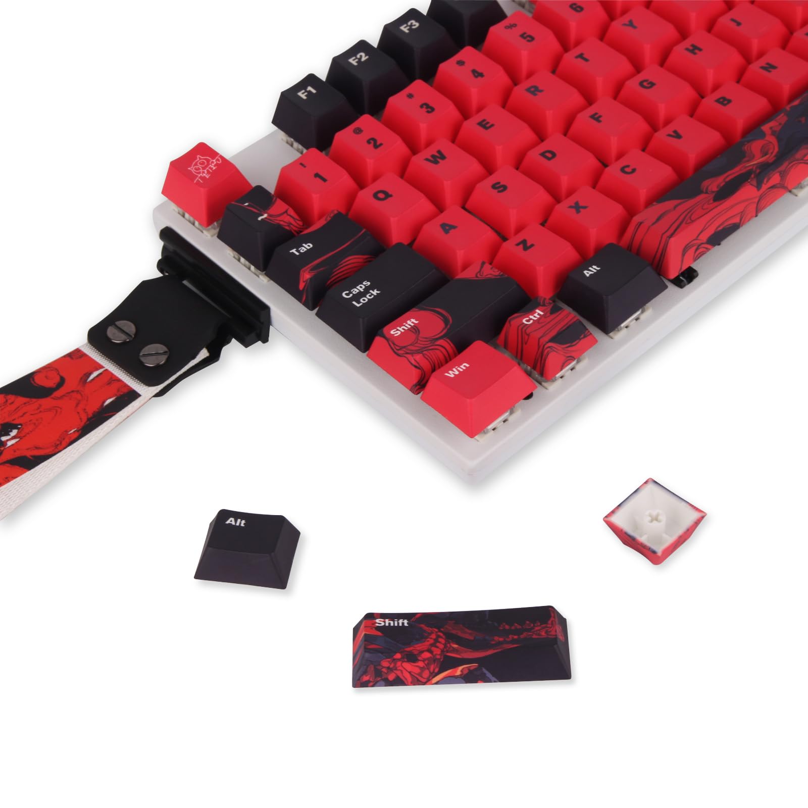 Amazon.co.jp: Teru x X-raypad ケルベロスキーキャップ & ストラップ