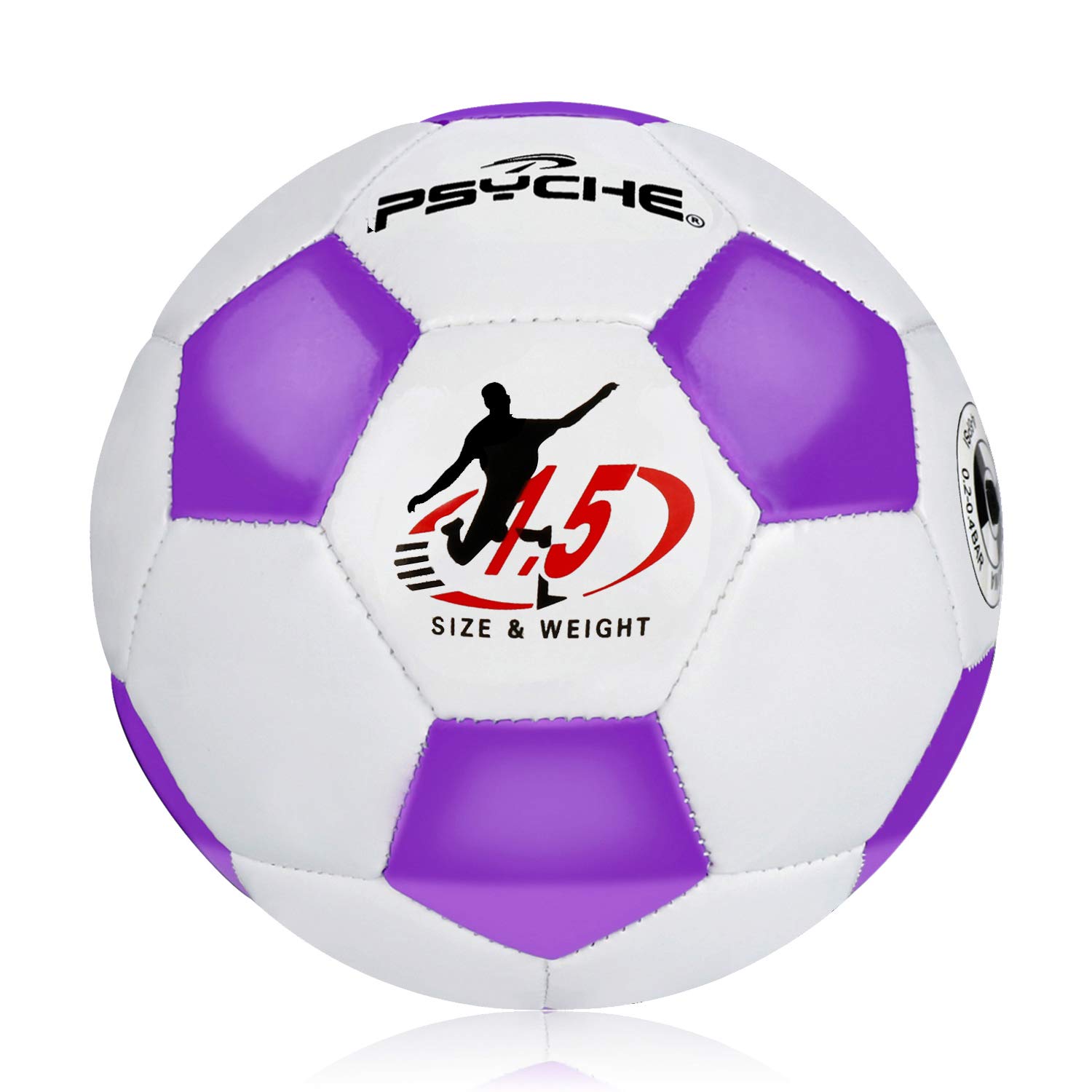 Wisdom Leaves Mini Soccer Ball for Kids/Toddlers,Small Soccer Balls Size 1.5,Baby Toy Ball for Indoor and Outdoor Play Games,Soft and Lightweight（160g）