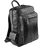 Bolsa/Mochila RADITE em Couro (Preto)