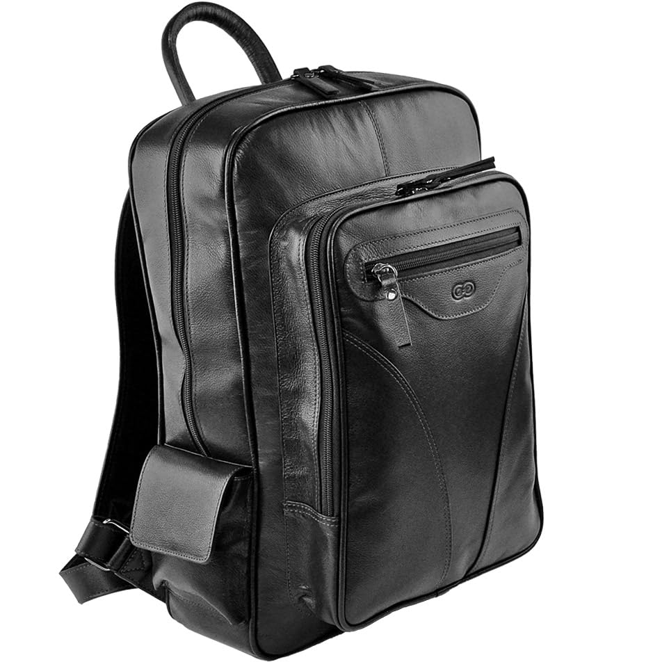 Bolsa/Mochila RADITE em Couro (Preto)